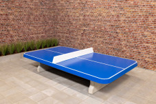 Table de ping-pong modèle bas en bleu
